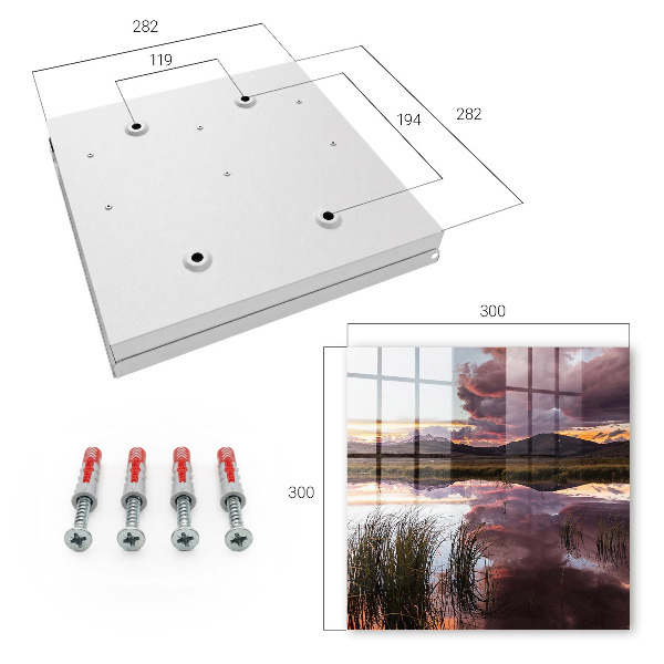Key storage box Western Mountains