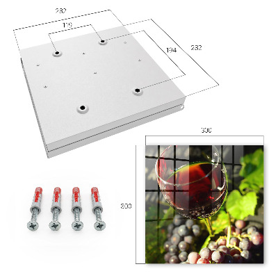 Key box Grapes and wine