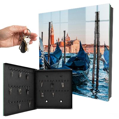 Key cabinet for wall Italian landscape