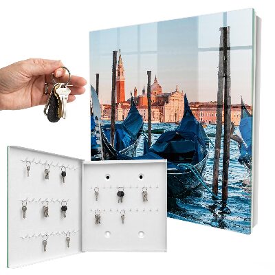 Key cabinet for wall Italian landscape