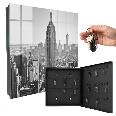 Key storage box Urban landscape