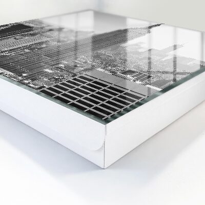 Key storage box Urban landscape
