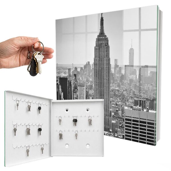 Key storage box Urban landscape