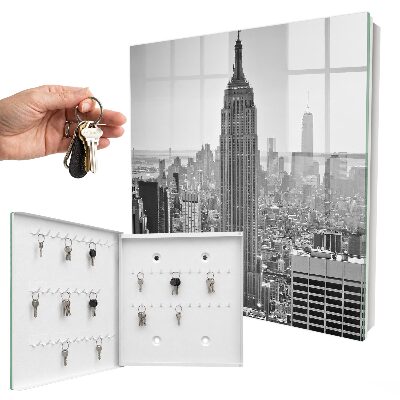 Key storage box Urban landscape