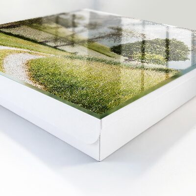 Key cabinet for wall Mountain landscape