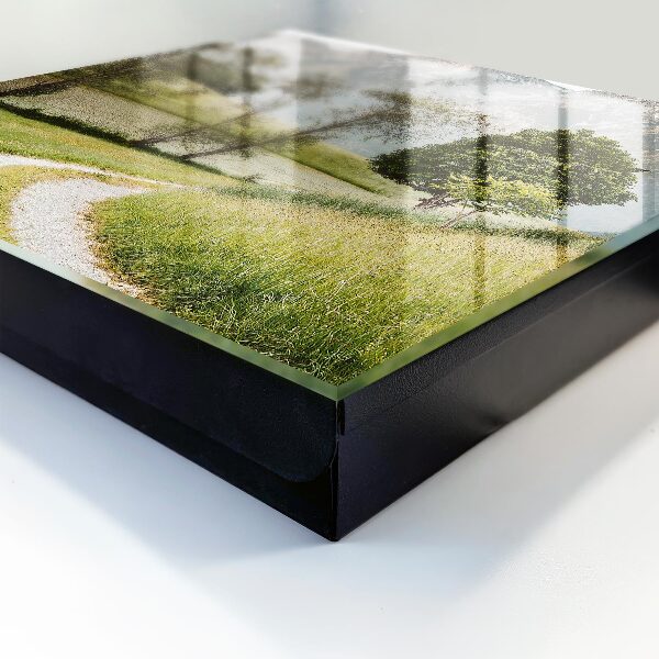 Key cabinet for wall Mountain landscape