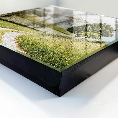 Key cabinet for wall Mountain landscape