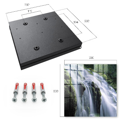 Key storage box Green Waterfall