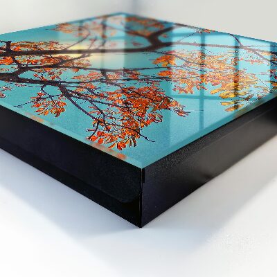 Key cabinet for wall Autumn tree