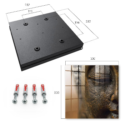 Key cabinet for wall Quiet elegance