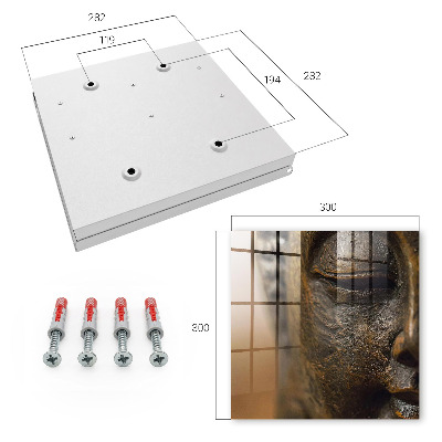 Key cabinet for wall Quiet elegance