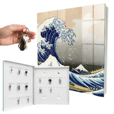 Key cabinet for wall Big wave