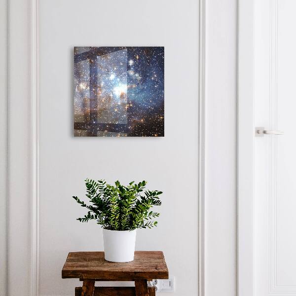 Key cabinet for wall Outer space