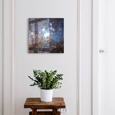 Key cabinet for wall Outer space