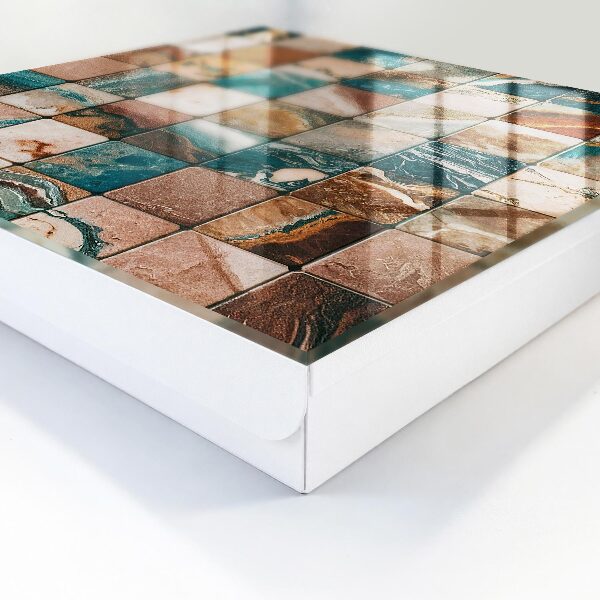 Key cabinet for wall Mosaic of tones