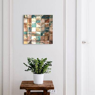 Key cabinet for wall Mosaic of tones