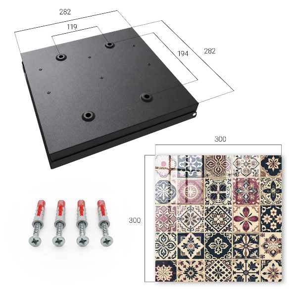 Key storage box Classic patterns