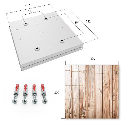 Key box Wooden boards