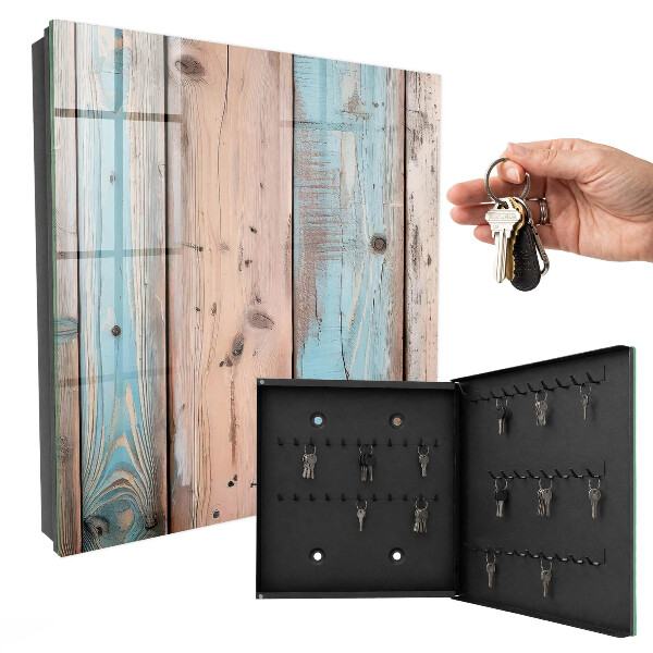 Key box Pastel wood