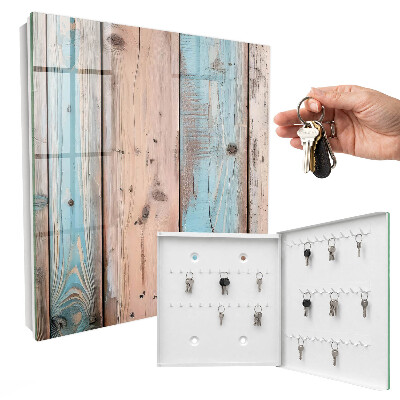 Key box Pastel wood