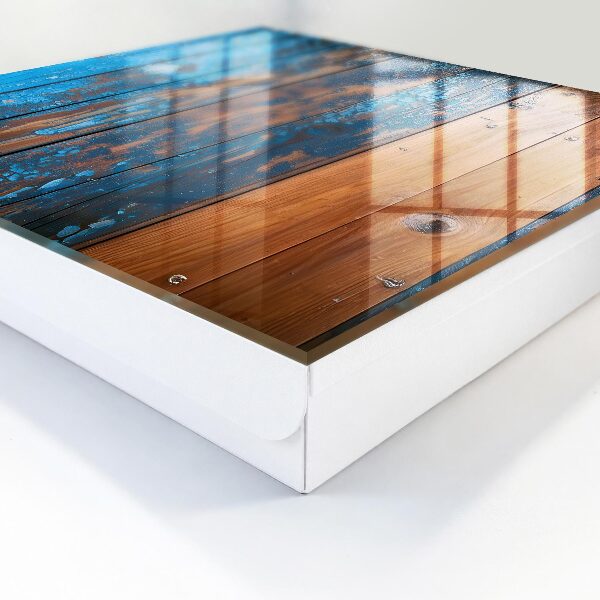 Key storage box Wooden texture
