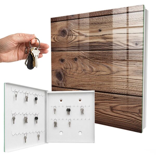 Key cabinet for wall Wooden pattern