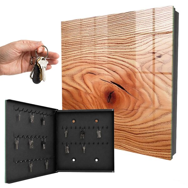 Key storage box Wooden structure
