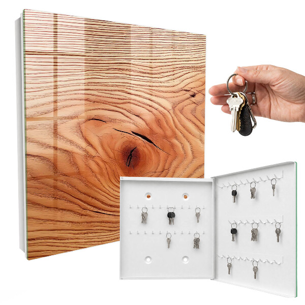 Key storage box Wooden structure