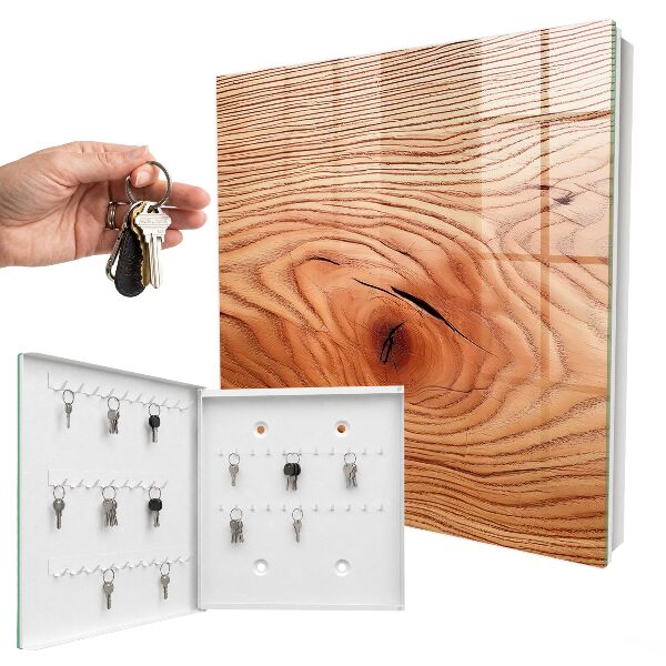 Key storage box Wooden structure