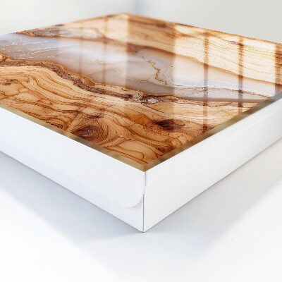 Key cabinet for wall Wooden pattern