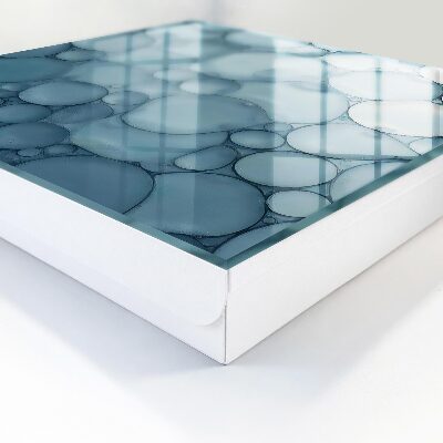Key storage box Blue bubbles