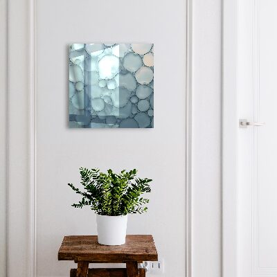 Key storage box Blue bubbles