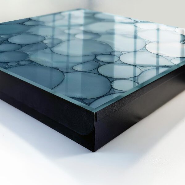 Key storage box Blue bubbles