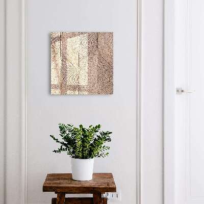 Key cabinet for wall Textured waves