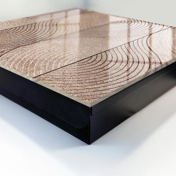 Key cabinet for wall Textured waves