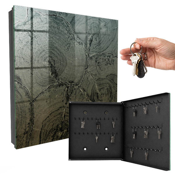 Key storage box Wooden structure