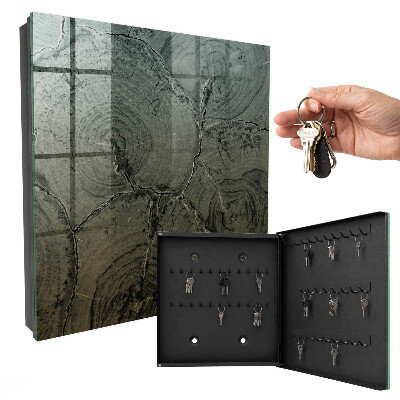 Key storage box Wooden structure