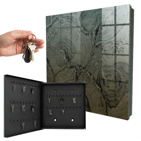 Key storage box Wooden structure