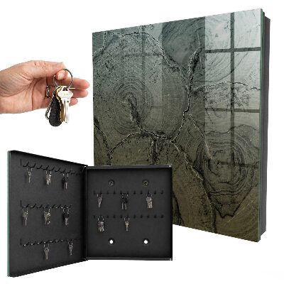 Key storage box Wooden structure