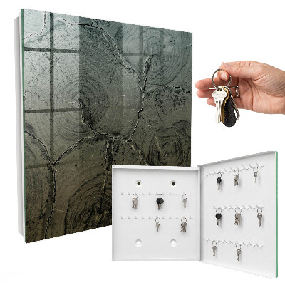 Key storage box Wooden structure