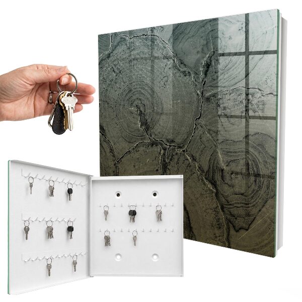 Key storage box Wooden structure