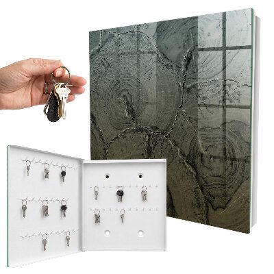 Key storage box Wooden structure