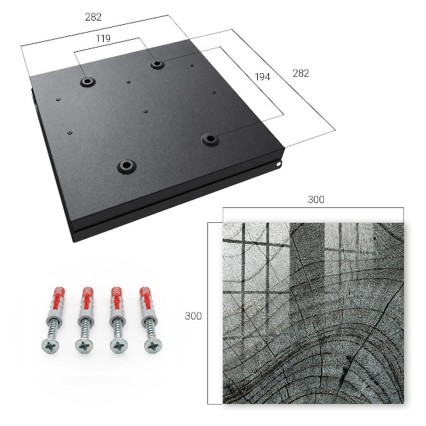 Key cabinet for wall Flight stairs