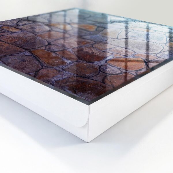 Key storage box Stone texture