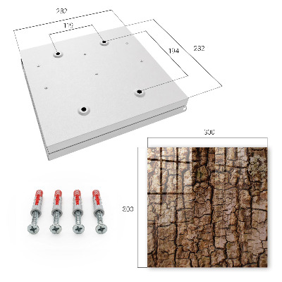 Key box Tree bark