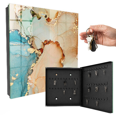 Key storage box Abstract elegance