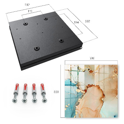 Key storage box Abstract elegance