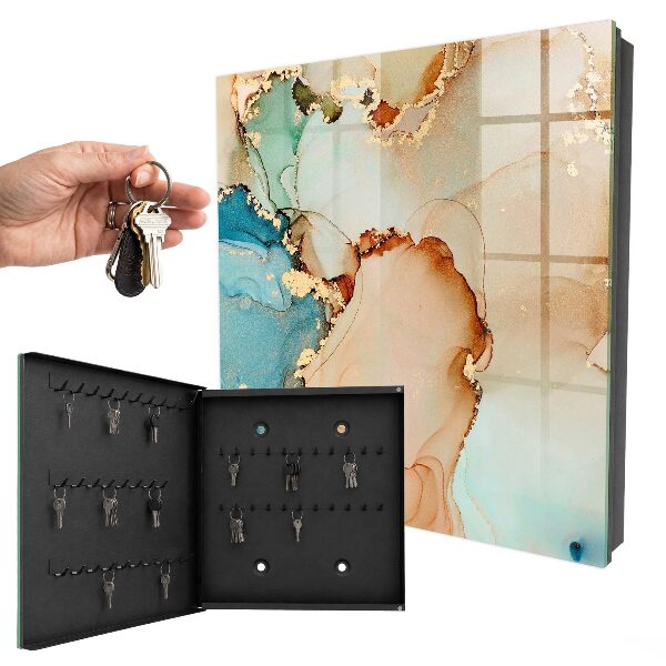 Key storage box Abstract elegance