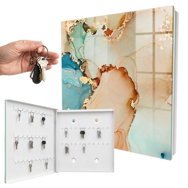 Key storage box Abstract elegance