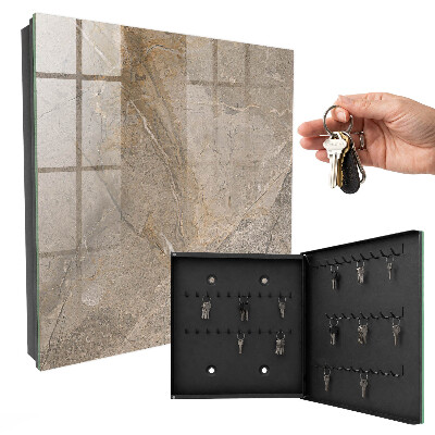 Key cabinet for wall Natural structure